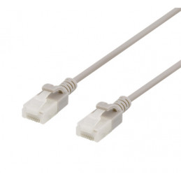 Deltaco UUTP-1060 verkkokaapeli Harmaa 5 m Cat6a U UTP (UTP)