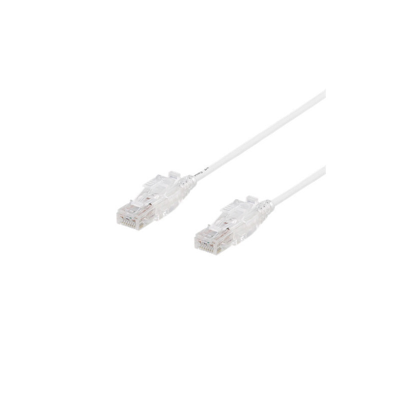 Deltaco UUTP-1102 verkkokaapeli Valkoinen 1 m Cat6a U UTP (UTP)