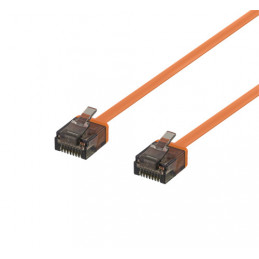 Deltaco UUTP-2024 verkkokaapeli Oranssi 1 m Cat6a U UTP (UTP)