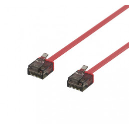Deltaco UUTP-2046 verkkokaapeli Punainen 2 m Cat6a U UTP (UTP)