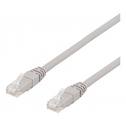 Deltaco TP-635AU verkkokaapeli Harmaa 35 m Cat6a U UTP (UTP)