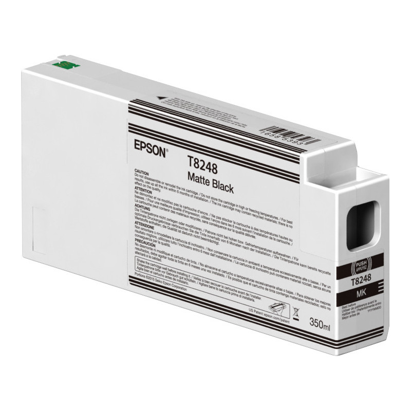 Epson Singlepack Matte Black T824800 UltraChrome HDX HD 350ml