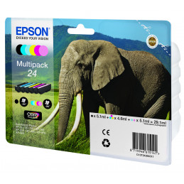 Epson Elephant Multipack 6-colours 24 Claria Photo HD Ink