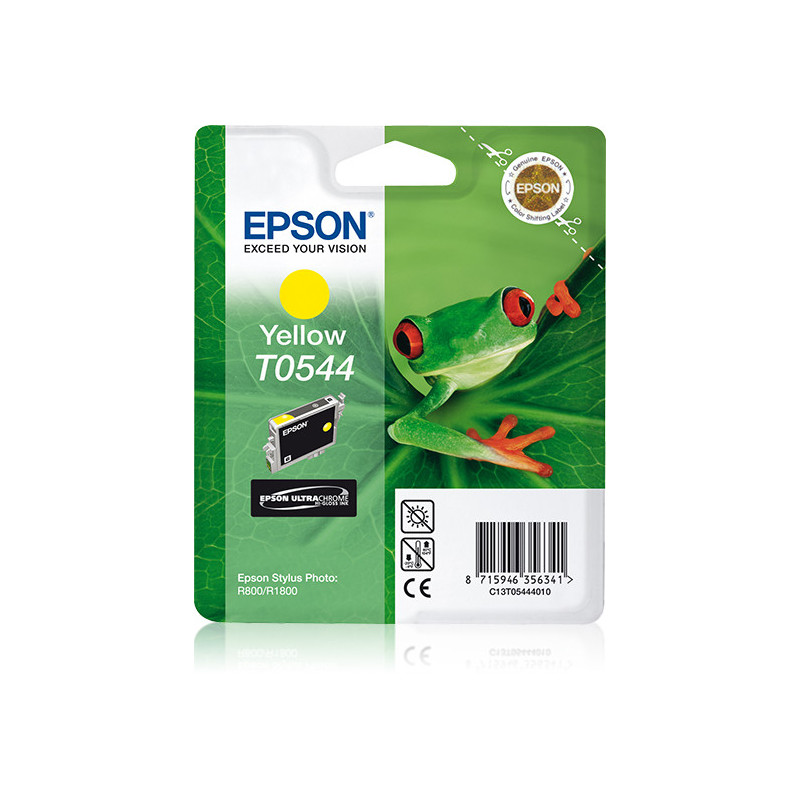 Epson Yksittäispakkaus, keltainen T0544 UltraChrome Hi-Gloss