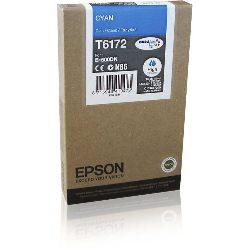 Epson B500DN- B510DN-mustepatruuna HC syaani 7k