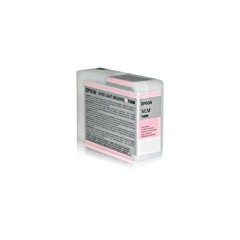 Epson Yksittäispakkaus, kirkas ja vaalea magenta T580B00