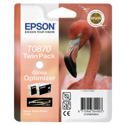 Epson Flamingo Kaksoispakkaus, kiillonoptimoija T0870 Ultra Gloss High-Gloss 2