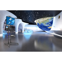 Newstar PLASMA-M1700E kyltin näyttökiinnike 177,8 cm (70") Musta
