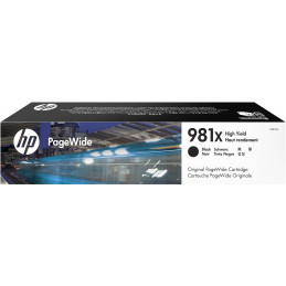 HP 981X mustekasetti Alkuperäinen Korkea (XL) värintuotto Musta