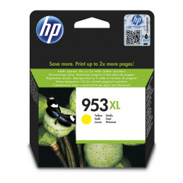 HP 953XL mustekasetti Alkuperäinen Korkea (XL) värintuotto Keltainen