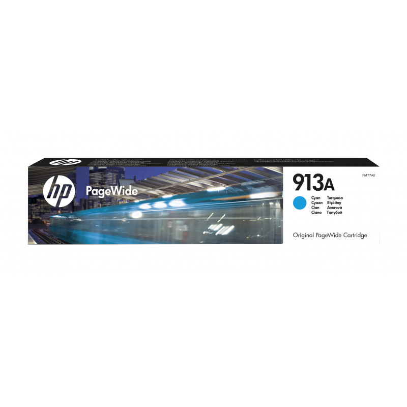 HP 913A mustekasetti 1 kpl Alkuperäinen Perusvärintuotto Syaani