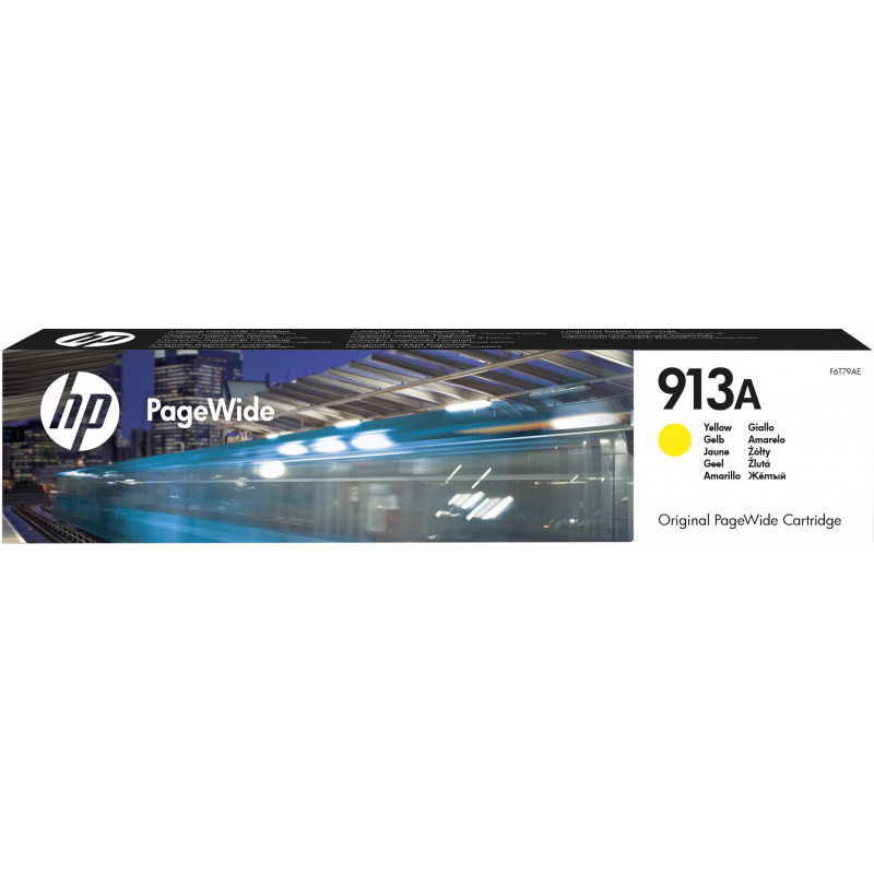 HP 913A mustekasetti Alkuperäinen Perusvärintuotto Keltainen