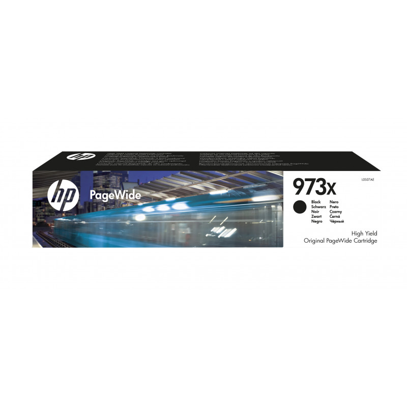 HP 973X mustekasetti Alkuperäinen Korkea (XL) värintuotto Musta