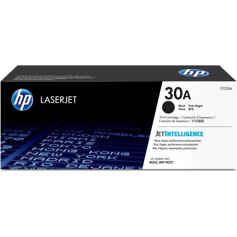 HP 30A värikasetti 1 kpl Alkuperäinen Musta