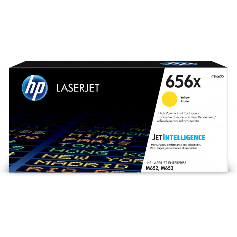 HP 656X värikasetti 1 kpl Alkuperäinen Keltainen