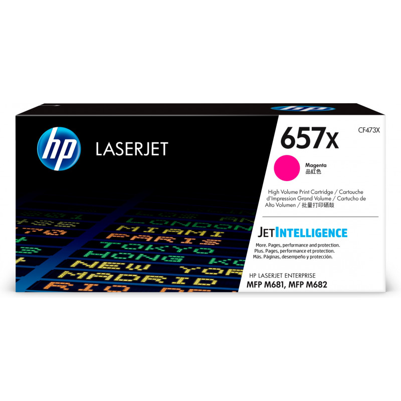 HP 657X värikasetti 1 kpl Alkuperäinen Magenta
