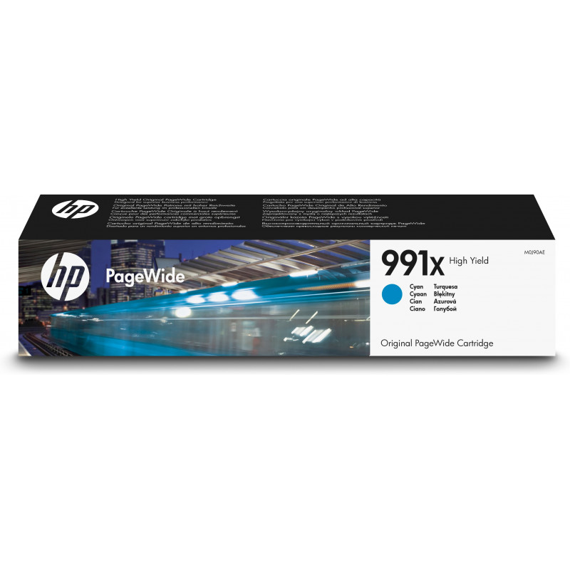 HP 991X mustekasetti Alkuperäinen Korkea (XL) värintuotto Syaani