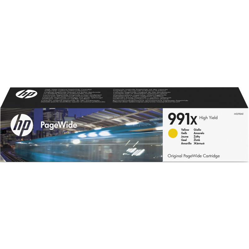HP 991X mustekasetti 1 kpl Alkuperäinen Korkea (XL) värintuotto Keltainen