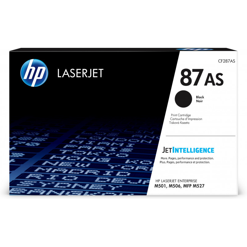 HP 87AS värikasetti 1 kpl Alkuperäinen Musta
