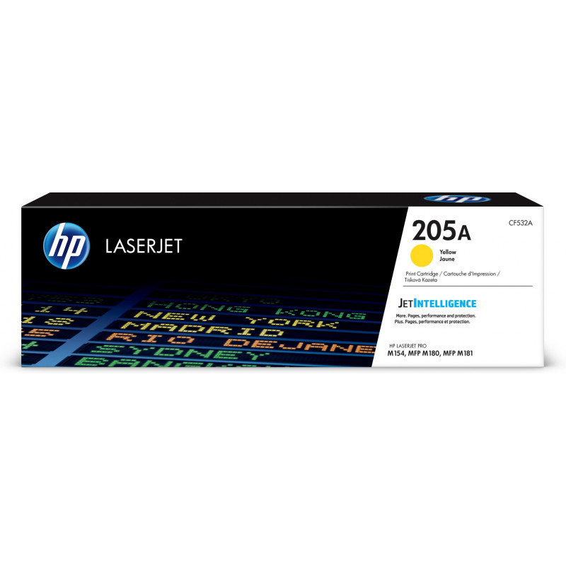 HP LaserJet 205A värikasetti 1 kpl Alkuperäinen Keltainen