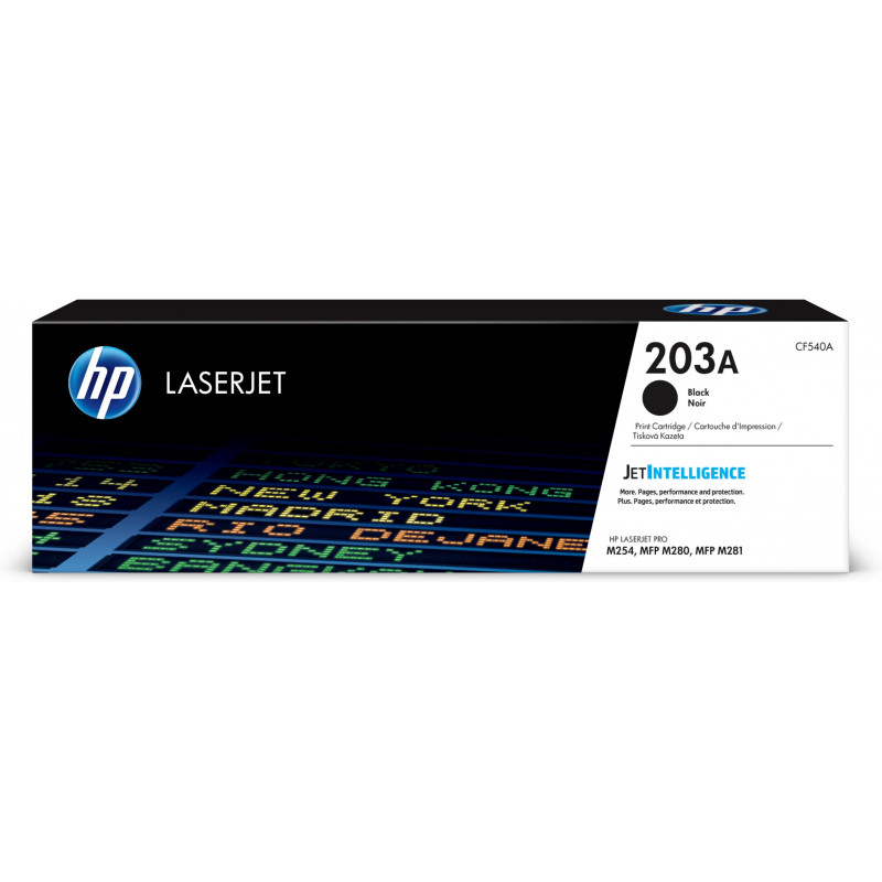 HP 203A värikasetti 1 kpl Alkuperäinen Musta