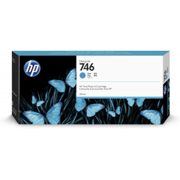 HP 746 mustekasetti Alkuperäinen Syaani