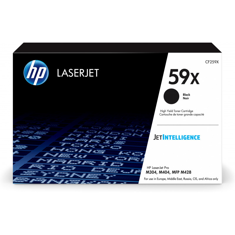HP 59X värikasetti 1 kpl Alkuperäinen Musta