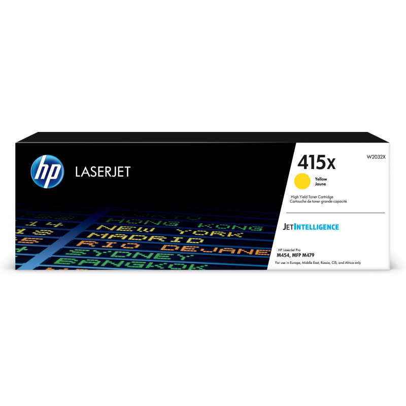 HP 415X värikasetti 1 kpl Alkuperäinen Keltainen