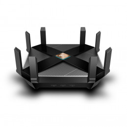 TP-LINK Archer AX6000 langaton reititin Gigabitti Ethernet Kaksitaajuus (2,4 GHz 5 GHz) Musta