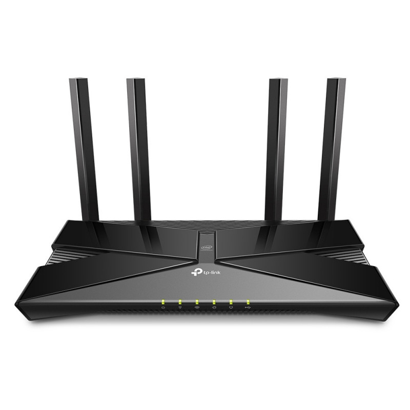 TP-LINK Archer AX50 langaton reititin Gigabitti Ethernet Kaksitaajuus (2,4 GHz 5 GHz) Musta