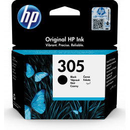 HP 305 mustekasetti 1 kpl Alkuperäinen Perusvärintuotto Musta