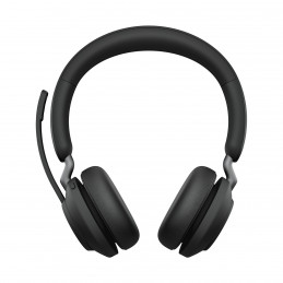 Jabra Evolve2 65, MS Stereo Kuulokkeet Pääpanta USB A-tyyppi Bluetooth Musta