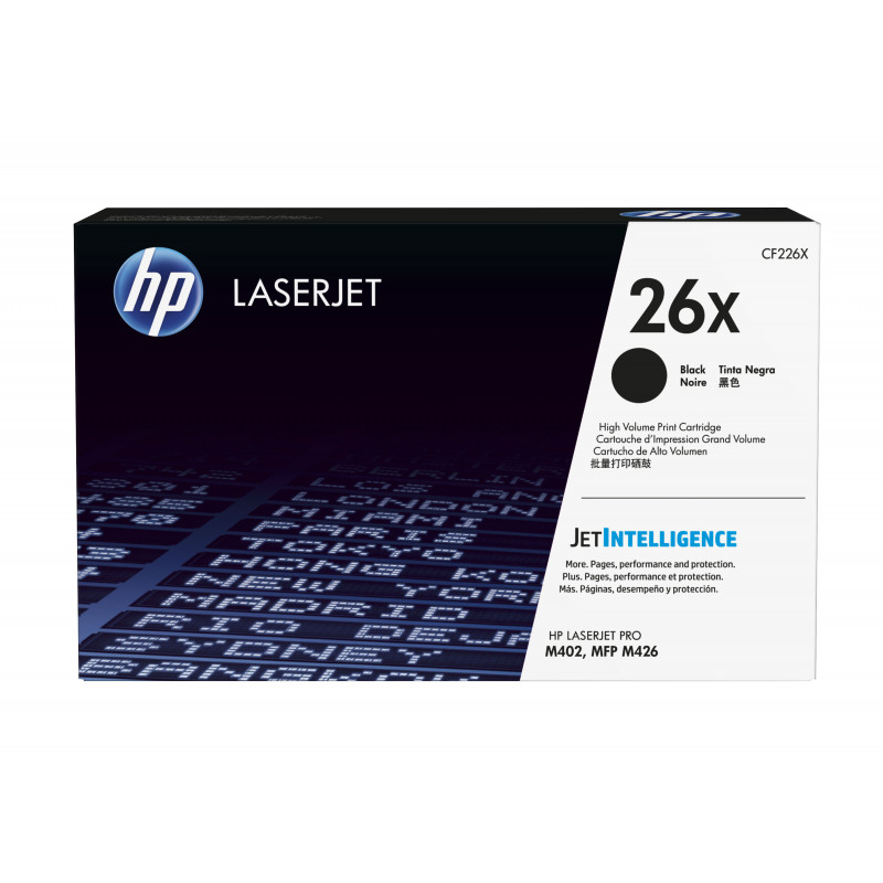 HP 26X värikasetti 1 kpl Alkuperäinen Musta