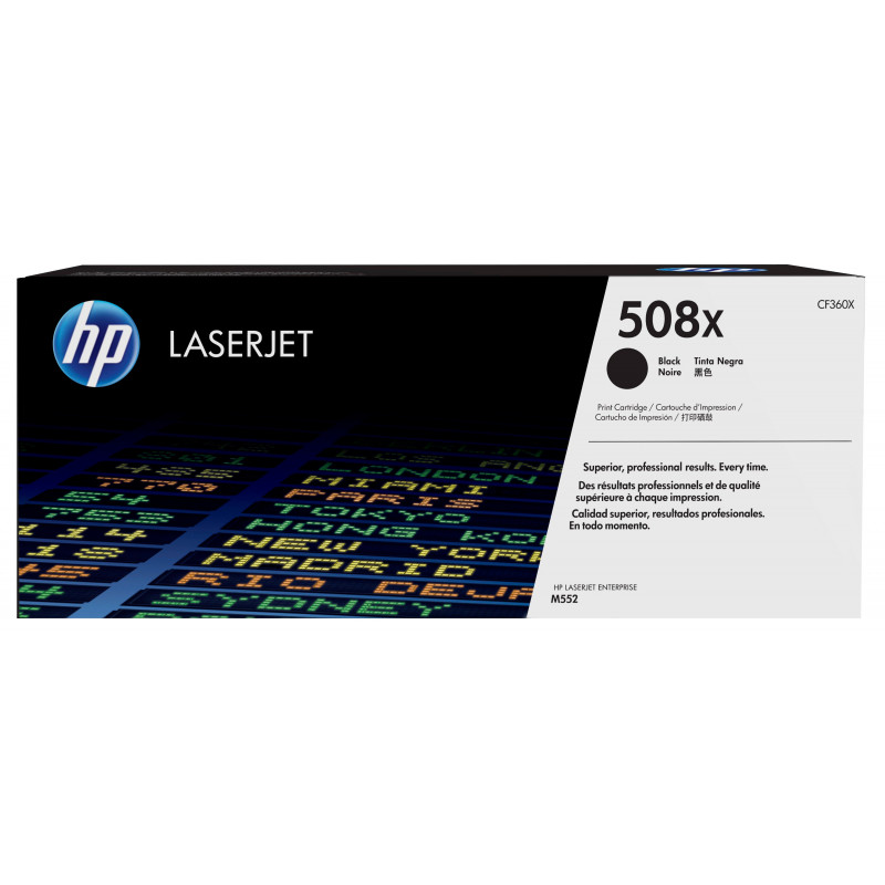HP 508X värikasetti 1 kpl Alkuperäinen Musta