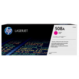 HP Cartucho de tóner original LaserJet 508A magenta värikasetti 1 kpl Alkuperäinen
