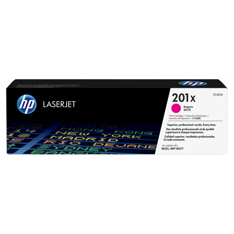 HP 201X värikasetti 1 kpl Alkuperäinen Magenta