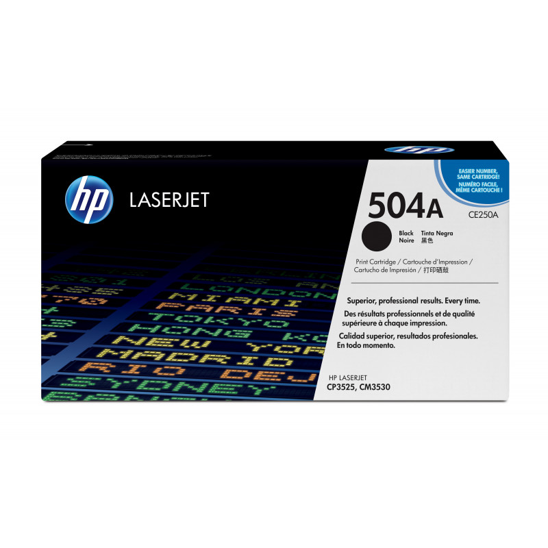 HP 504A värikasetti 1 kpl Alkuperäinen Musta