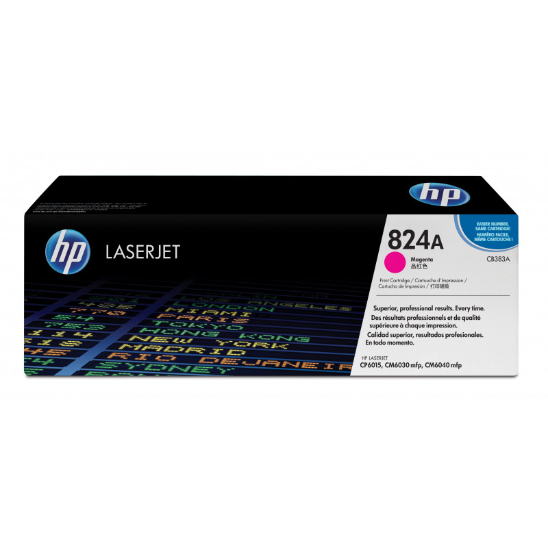 HP 824A värikasetti 1 kpl Alkuperäinen Magenta