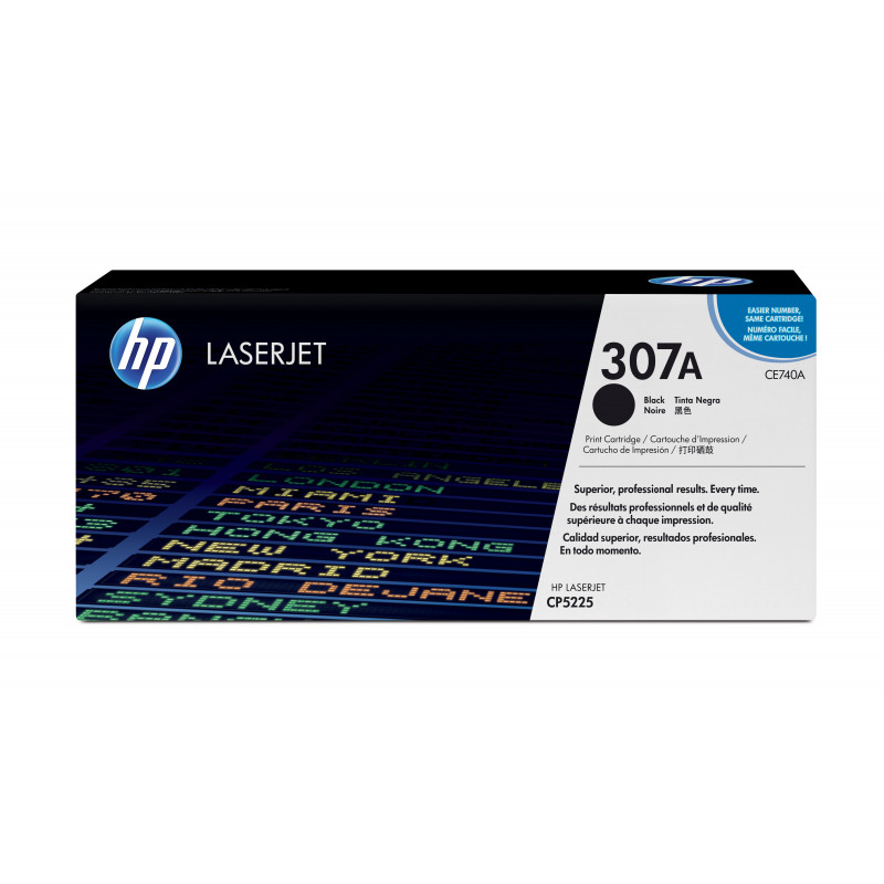 HP 307A värikasetti 1 kpl Alkuperäinen Musta