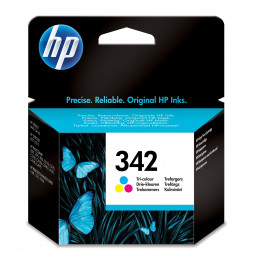 HP 342 mustekasetti 1 kpl Alkuperäinen Perusvärintuotto Syaani, Magenta, Keltainen