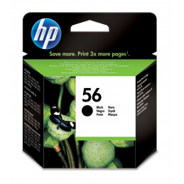 HP 56 mustekasetti 1 kpl Alkuperäinen Perusvärintuotto Musta