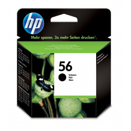 HP 56 mustekasetti 1 kpl Alkuperäinen Perusvärintuotto Musta