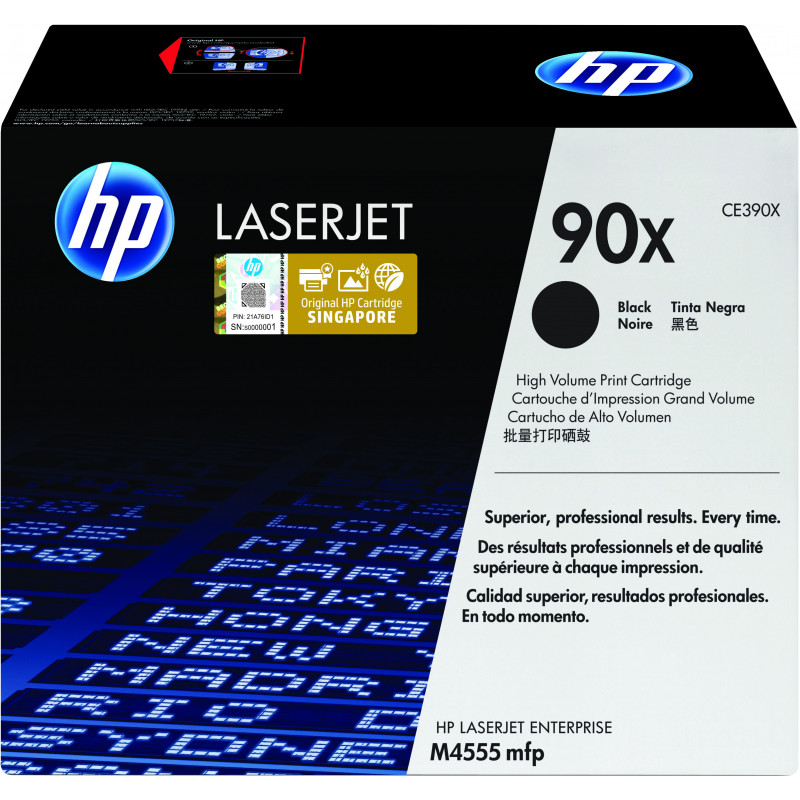 HP 90X värikasetti 1 kpl Alkuperäinen Musta