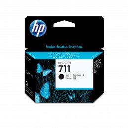 HP 711 mustekasetti 1 kpl Alkuperäinen Korkea (XL) värintuotto Musta