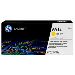 HP 651A värikasetti 1 kpl Alkuperäinen Keltainen