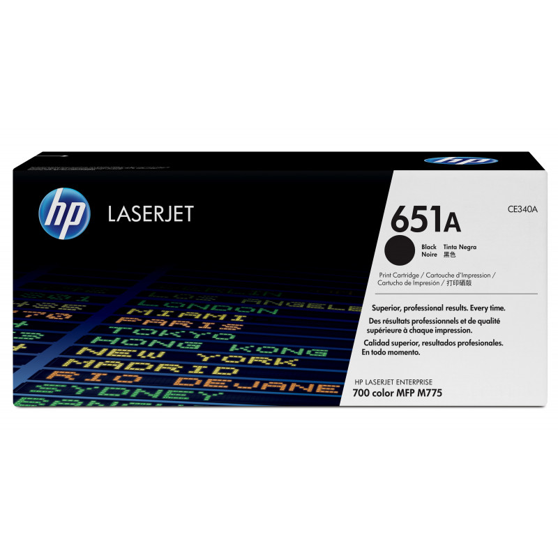 HP 651A värikasetti 1 kpl Alkuperäinen Musta