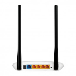 TP-LINK TL-WR841N langaton reititin Nopea Ethernet Yksi kaista (2,4 GHz) Musta, Valkoinen