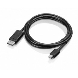 Lenovo 0B47091 DisplayPort-kaapeli mini DisplayPort Musta