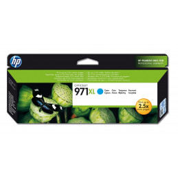 HP 971XL mustekasetti 1 kpl Alkuperäinen Korkea (XL) värintuotto Syaani