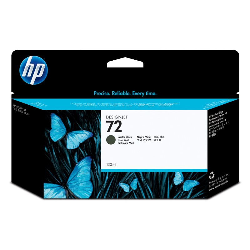 HP 72 mustekasetti Alkuperäinen Korkea (XL) värintuotto Mattamusta